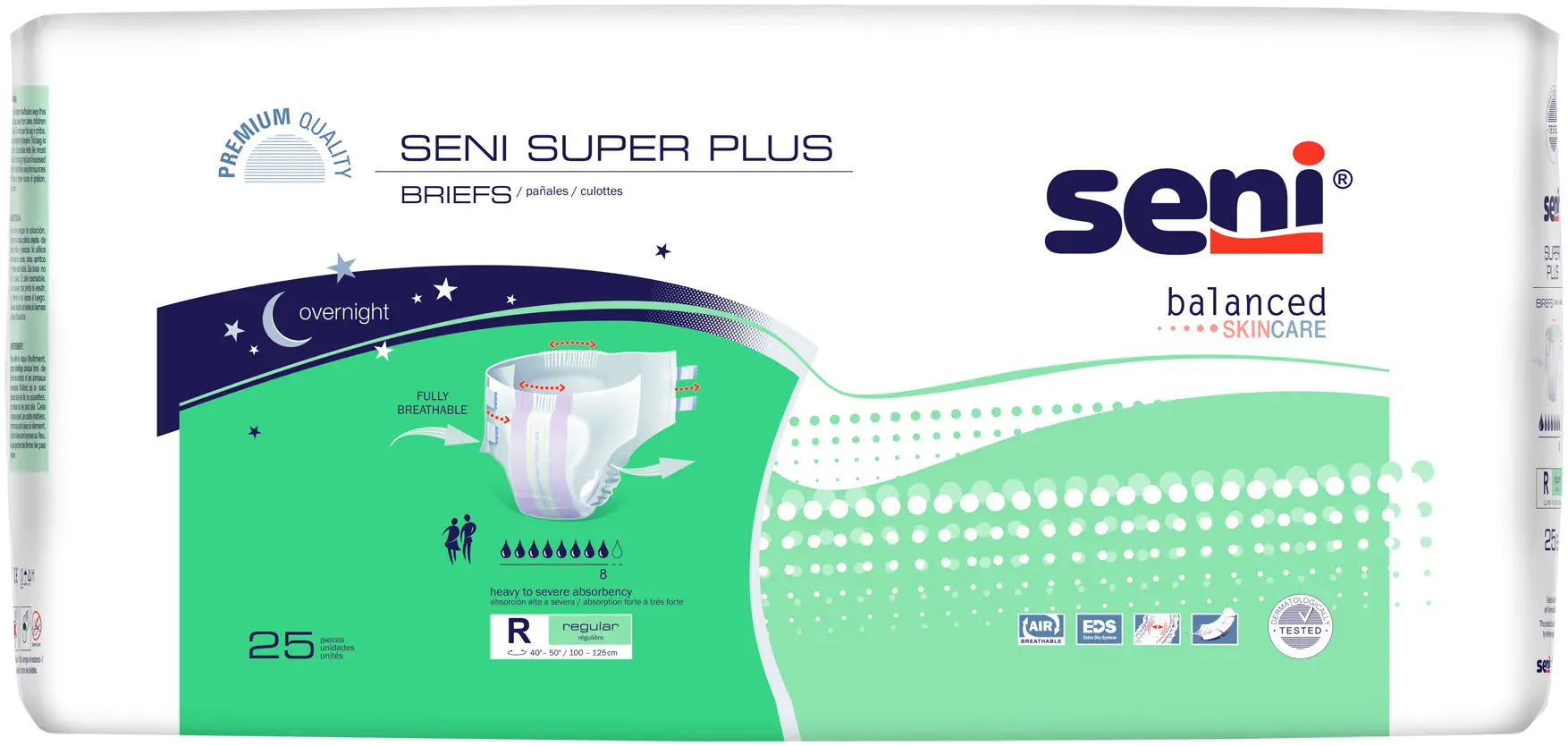 TZMO USA Super Plus Briefs for Heavy Incontinence Protection