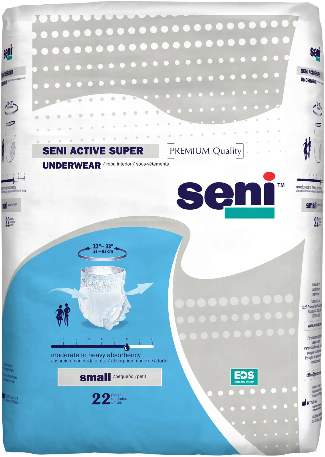 Seni Active Super Pull-On Underwear - Adult Incontinence Protective Underwear