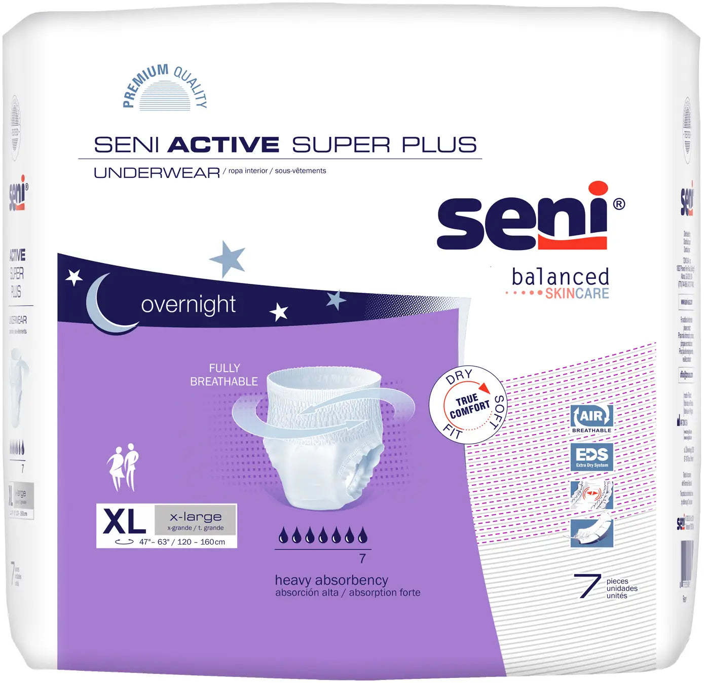 SENI Active Super Plus Underwear - X-Large Size