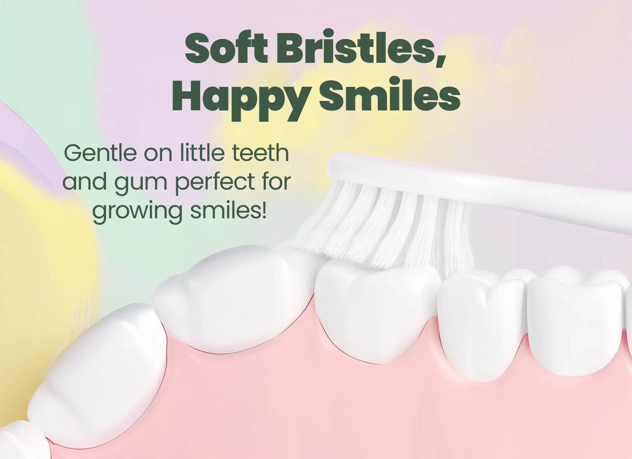 Kids Dinosaur Toothbrushes – 3 Fun Colors in One Pack