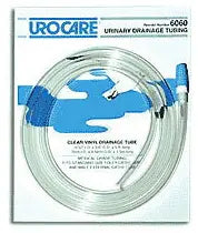 Urocare Clear Vinyl Drainage Tubing with Adaptor and Cap 9/32" I.D. x 60'
