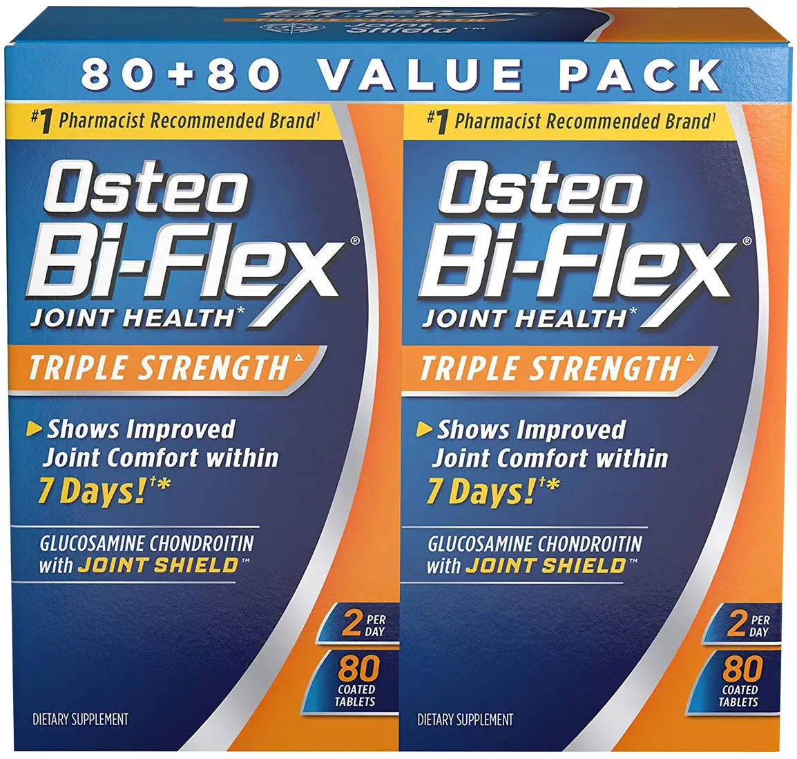 Osteo Bi-Flex Triple Strength Joint Supplement Coated Tablets, 160 Count