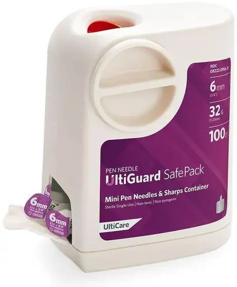 UltiGuard Safe Pack Mail-Back Pen Needles