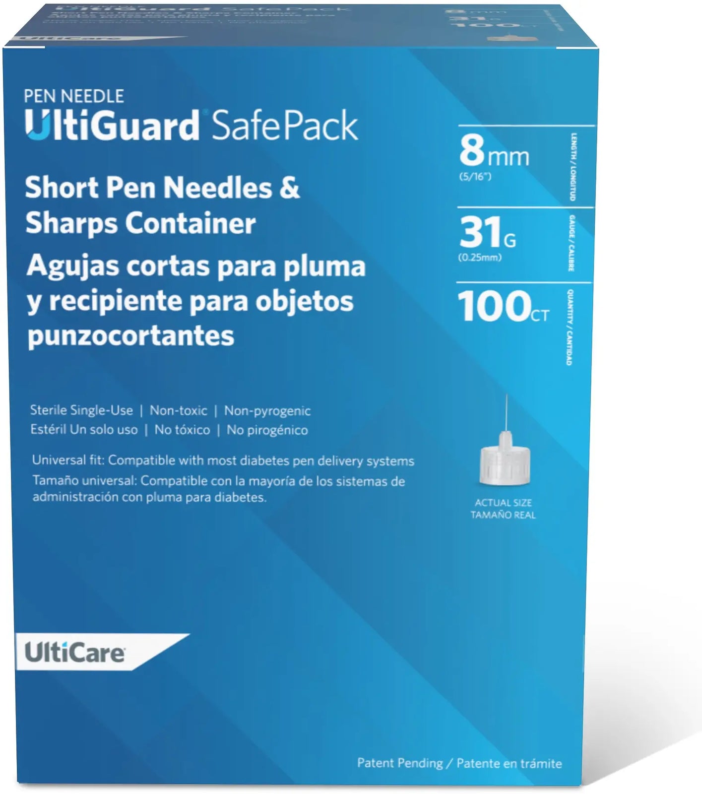 UltiGuard Safe Pack Mail-Back Pen Needles