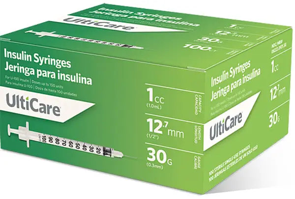 Ultimed UltiCare Insulin Syringe
