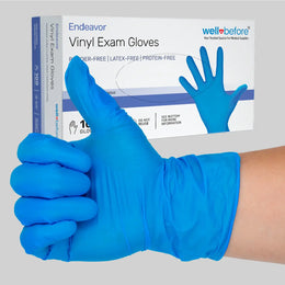 WellBefore Endeavor Vinyl Examination Gloves