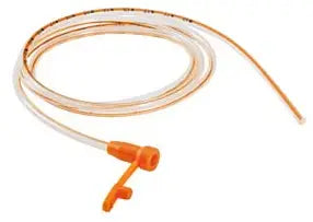 Avanos Medical Polyurethane Enteral Feeding Tube with Radiopaque Orange Stripe