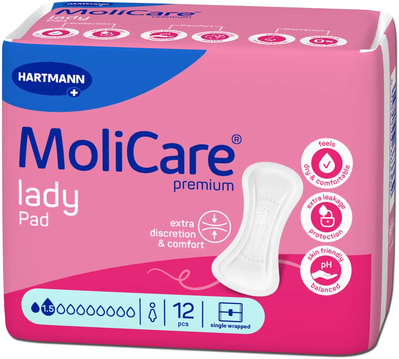 MoliCare Premium Lady Pad Absorbent Bladder Control Pads