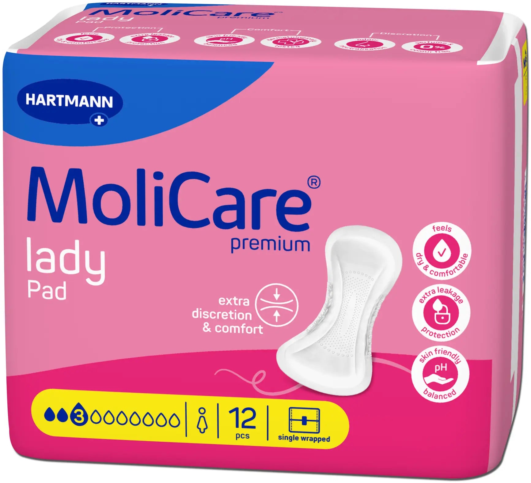 MoliCare Premium Lady Pad Absorbent Bladder Control Pads