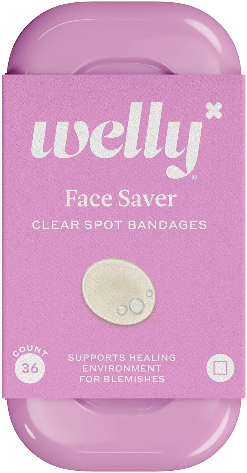 Welly Health Clear Spot Bandages, 36 Count