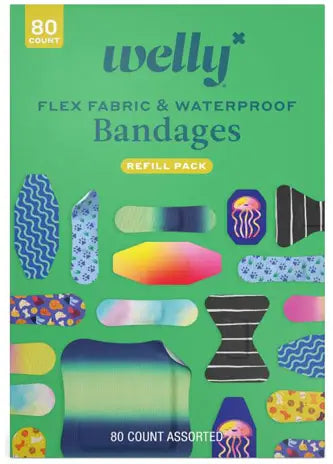 Welly Health Bravery Bandages - Assorted Sizes & Patterns