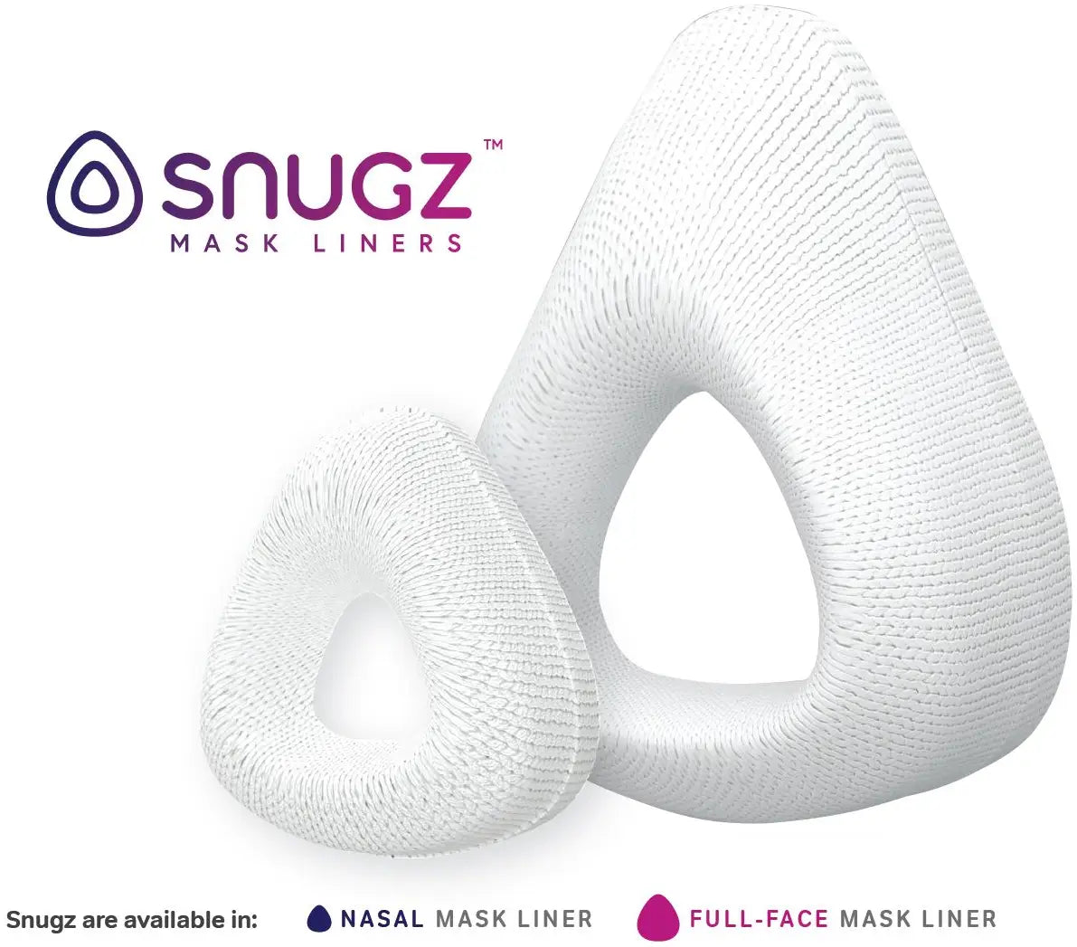 Wakewell Snugz Full-Face CPAP Mask Liners
