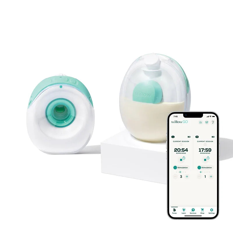 Willow Go Wearable Double Electric Breast Pump