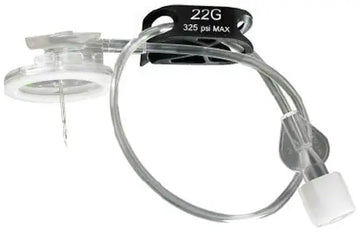 B. Braun Surescan Safety II Port Access Needle, 22G x 0.6 in