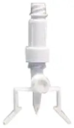 B. Braun Medical Mini-Spike Dispensing Pin with Ultrasite Valve and Security Clip - Case of 50