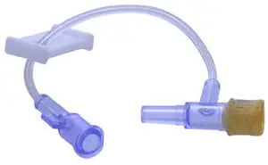 B. Braun Medical Small Bore Extension Set with Distal T-port and Spin-Lock Connector, 4"