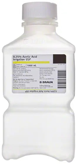 B. Braun Medical Acetic Acid Irrigation USP