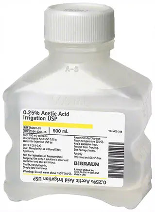 B. Braun Medical Acetic Acid Irrigation USP