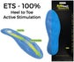 AIRfeet ETS Enhanced Toe Stimulation Orthotic Insoles - Multiple Sizes