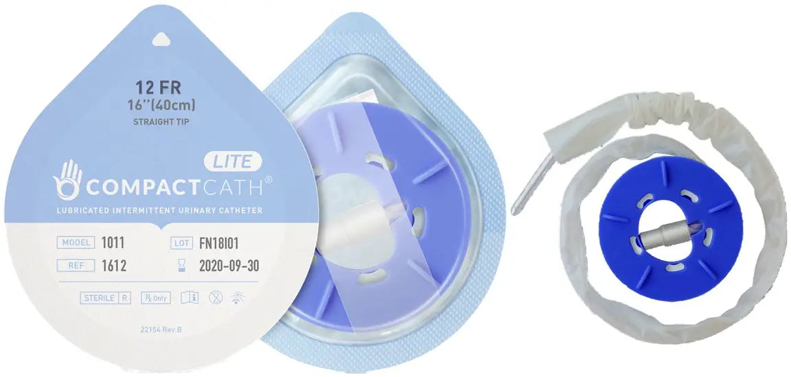 CompactCath LITE Urethral Catheter with Touchless Sleeve