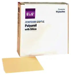 Focus Health Group ZeniFoam Gentle Polyurethane Foam Dressing 6" x 6"