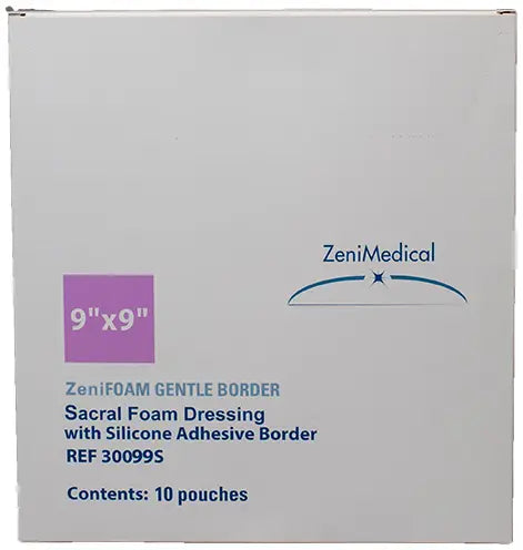 Focus Health Group ZeniFoam Gentle Border Foam Dressing with Silicone Adhesive