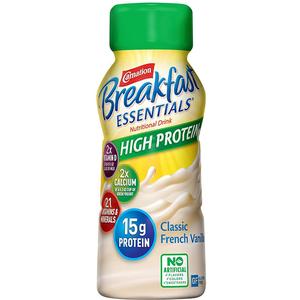 Nestle Carnation Breakfast Essentials High Protein Nutritional Drink, Creamy Strawberry, 8 fl oz