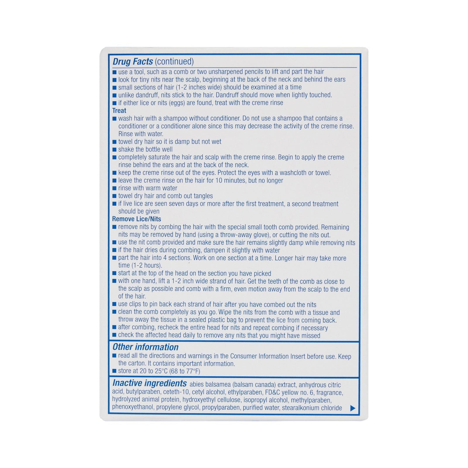 sunmark Lice Treatment Kit