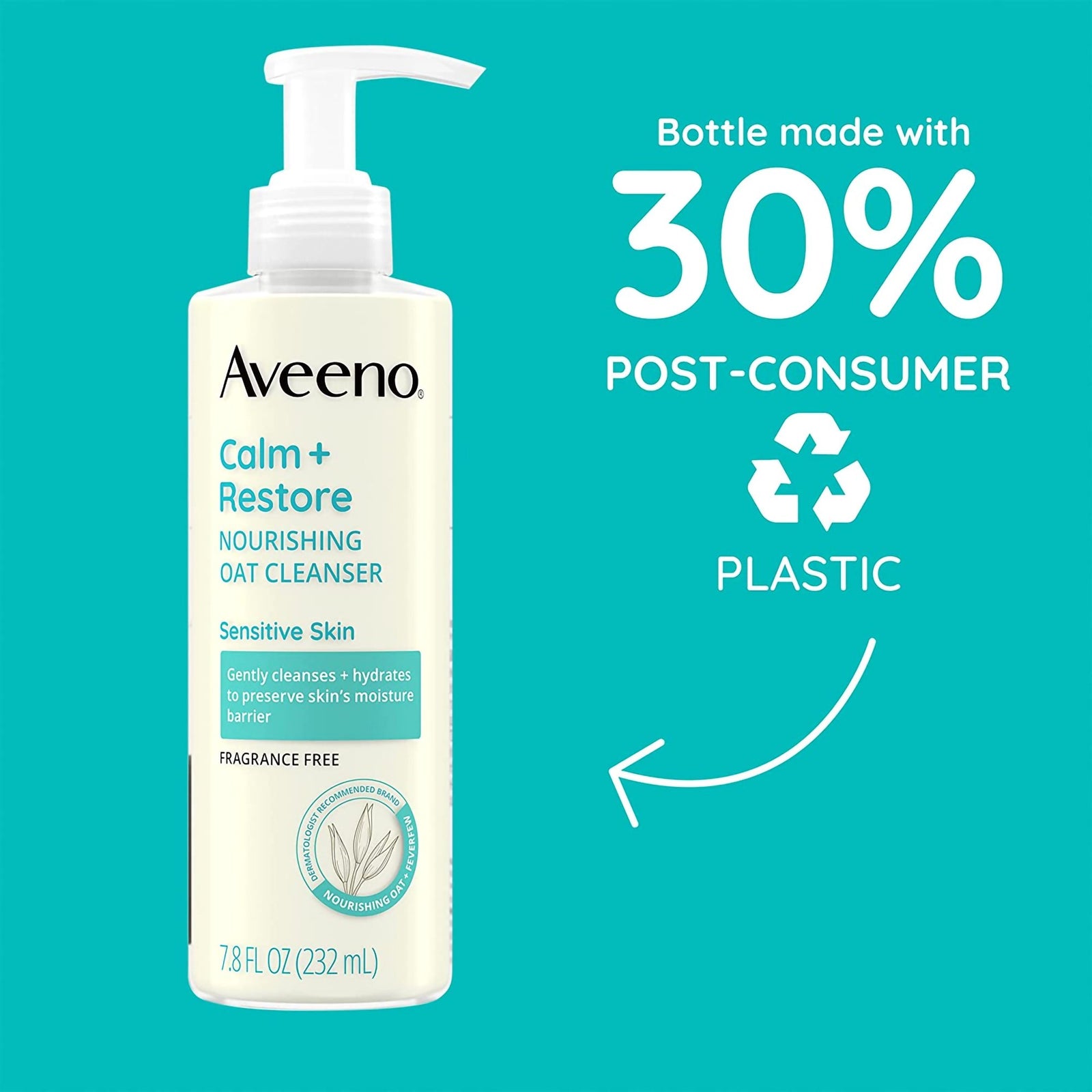 Aveeno, Cleanser Calm+Restore Oat 7.8Oz