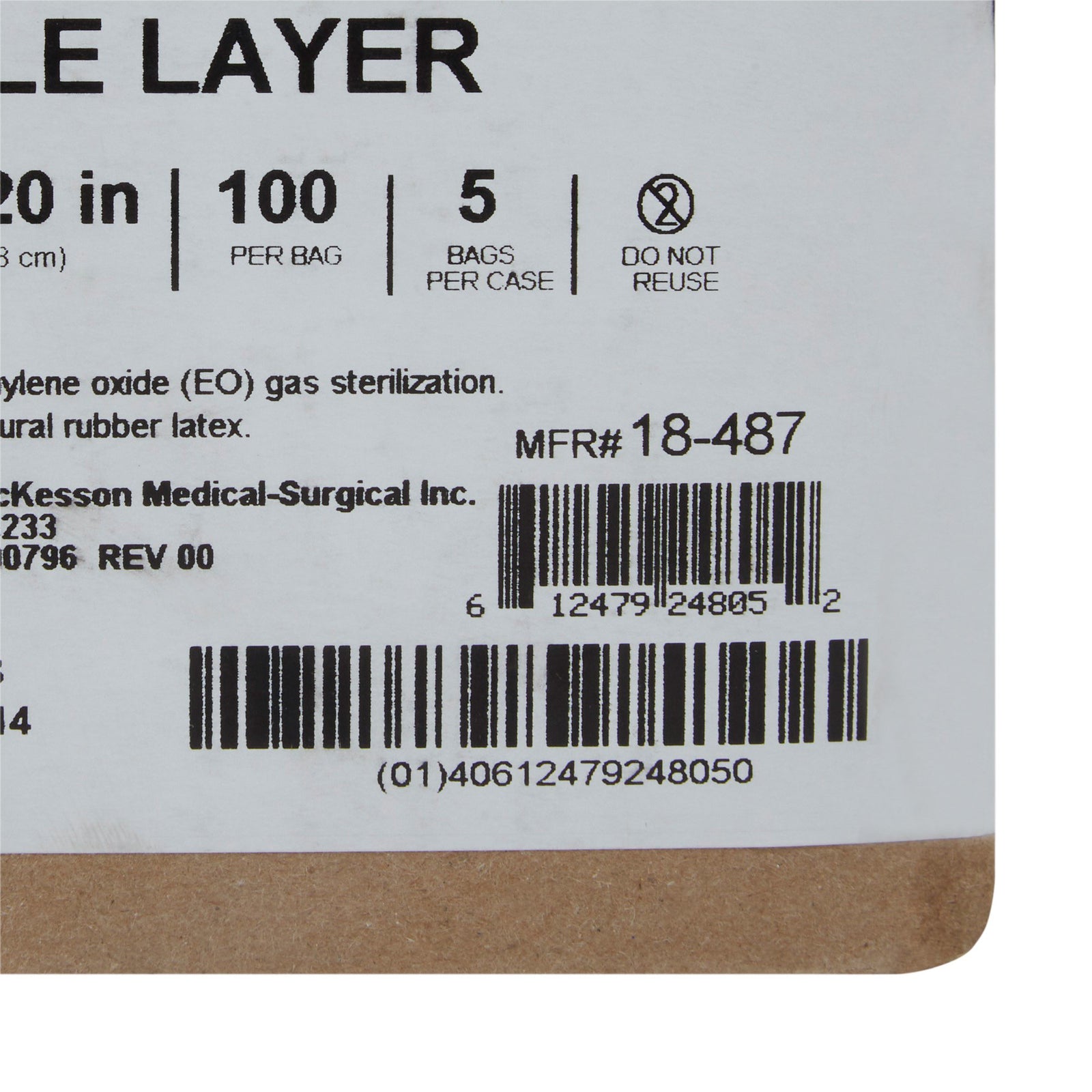 McKesson Single Layer Sterilization Wrap