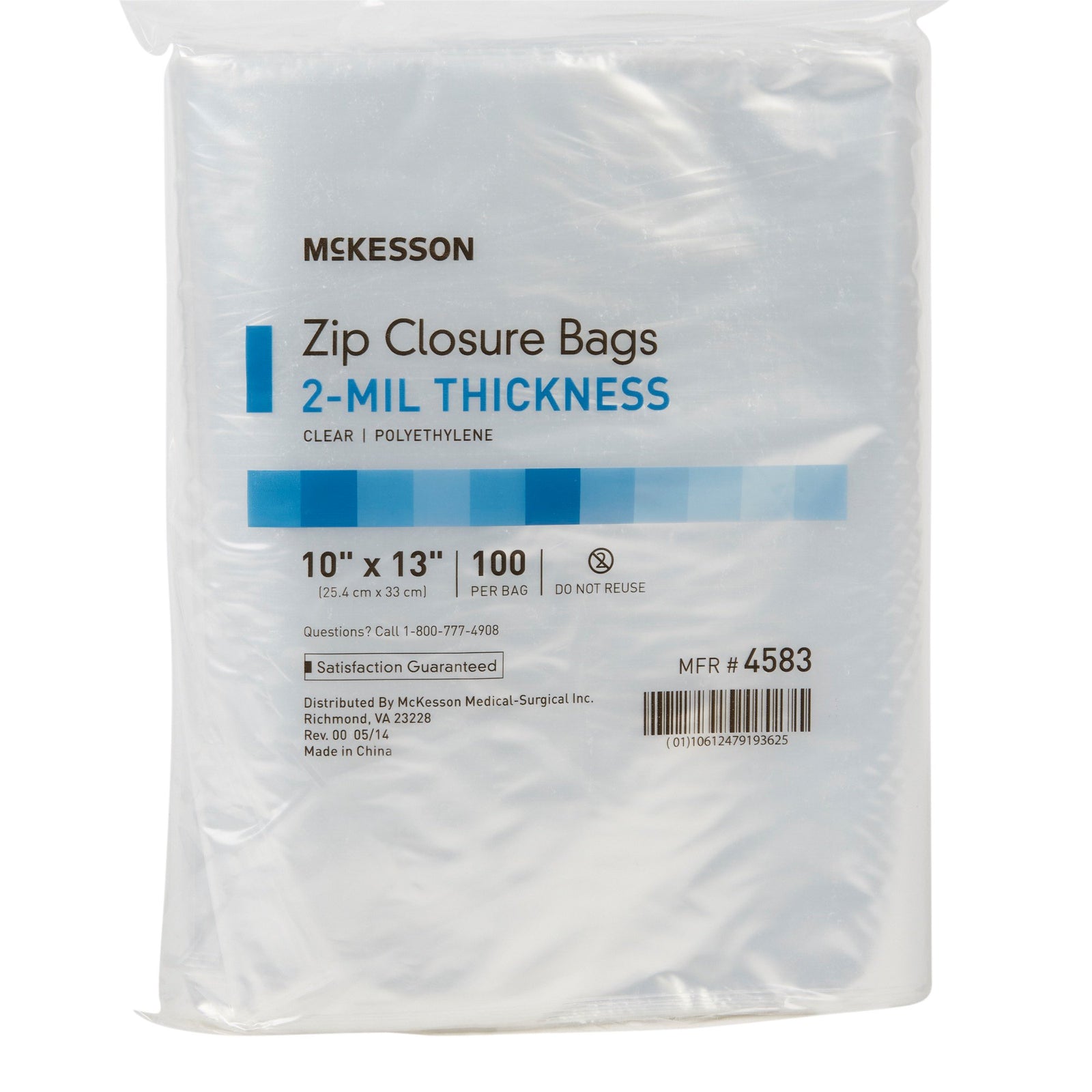 McKesson Reclosable Bag