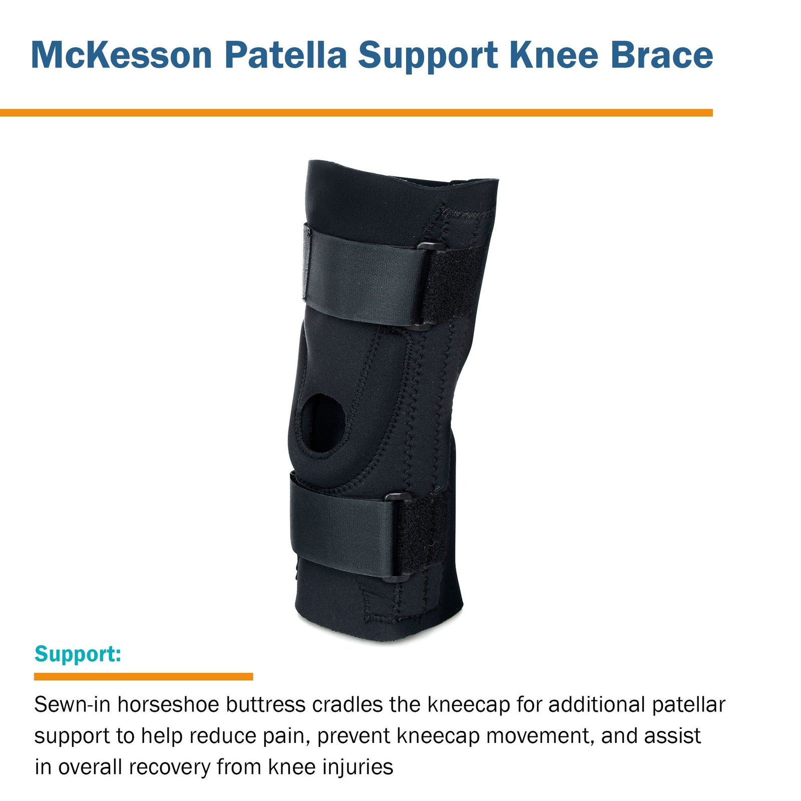 McKesson Patella Support Knee Brace