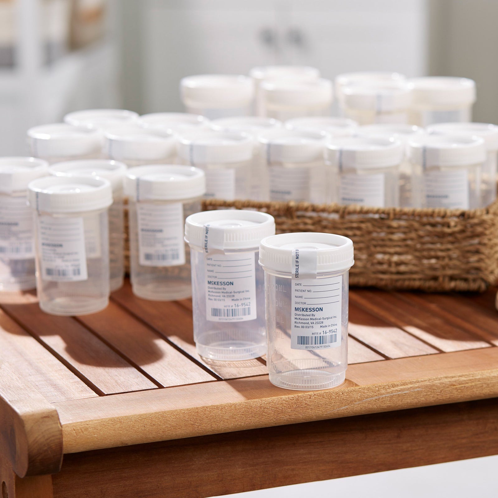 McKesson Specimen Container For Pneumatic Tube Systems