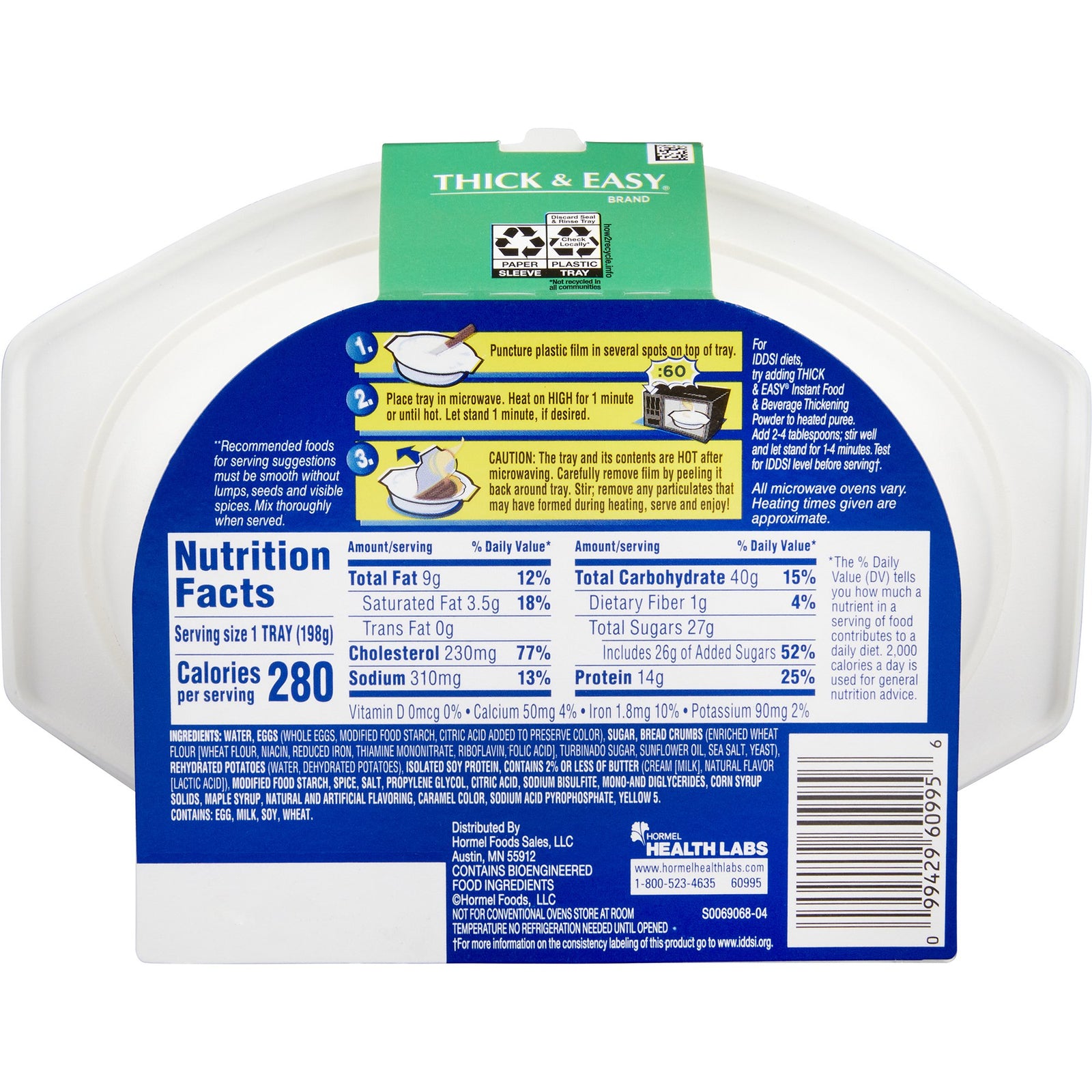 Thick & Easy Purees Thickened Food