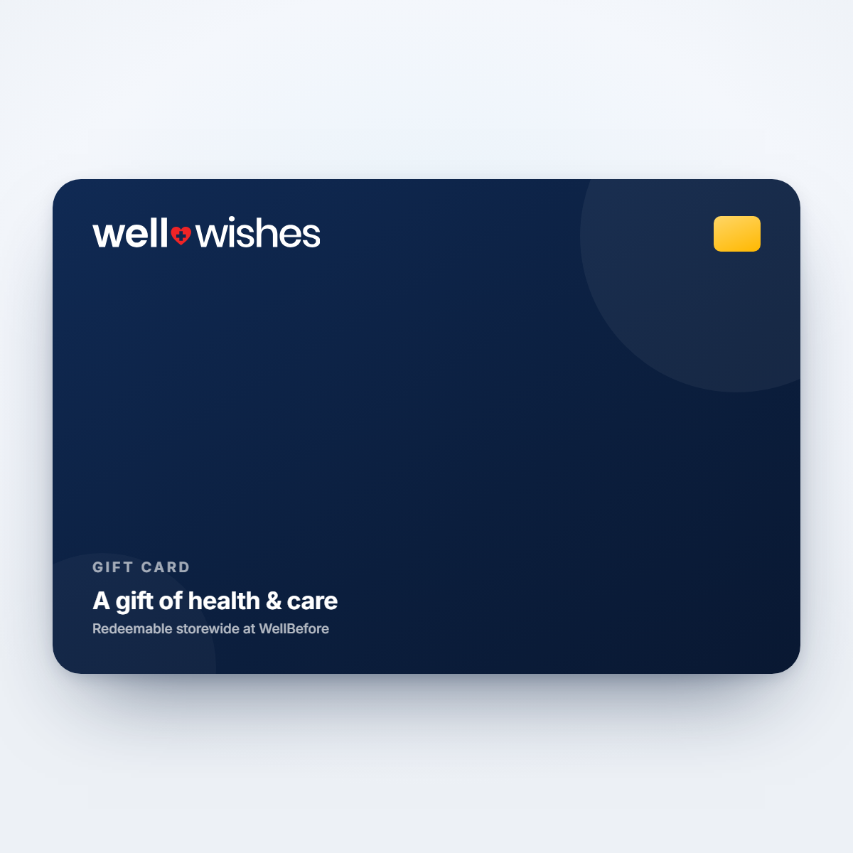WellWishes gift card