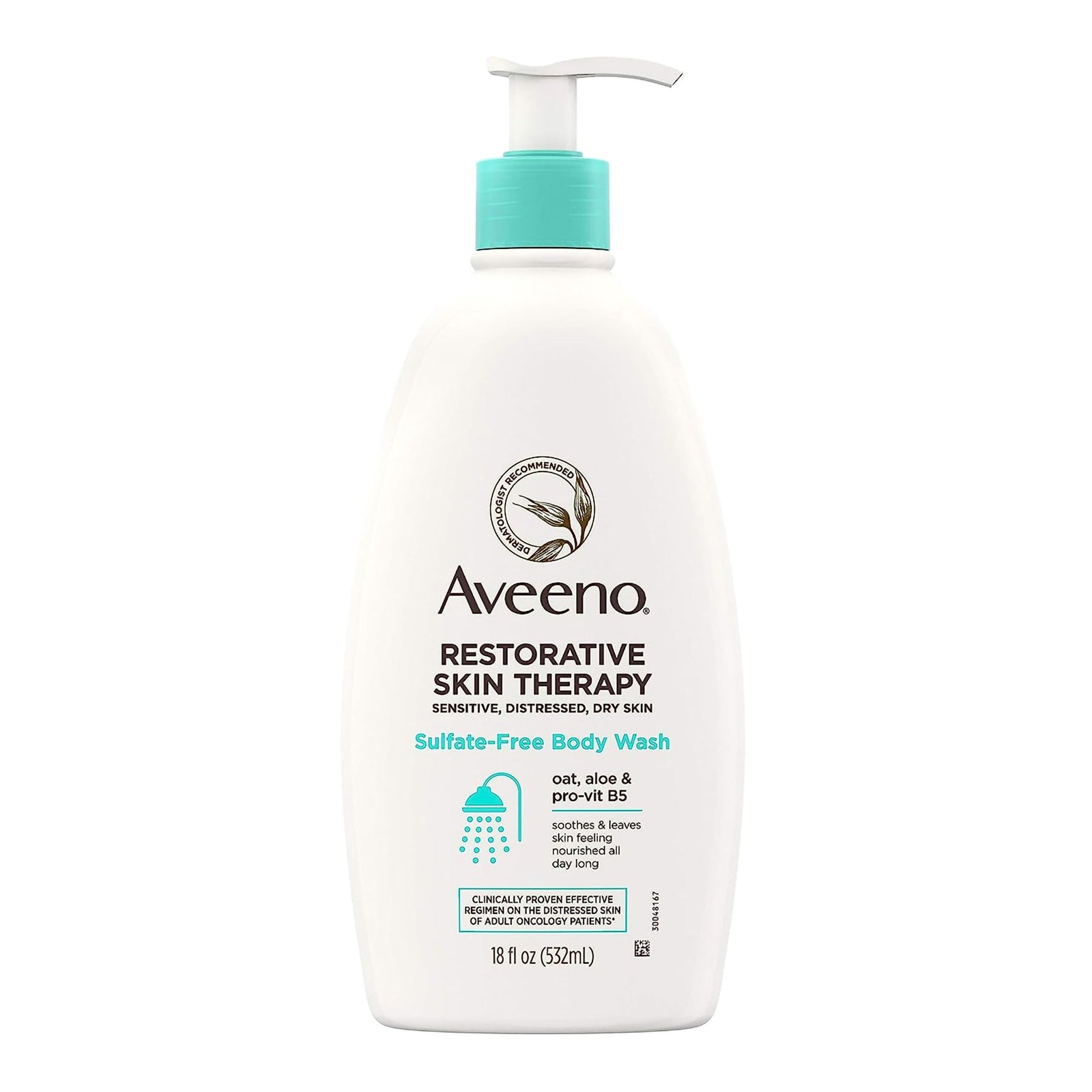 Aveeno, Body Wash Restorative Skin Therapy Sulfate-Free 18Oz