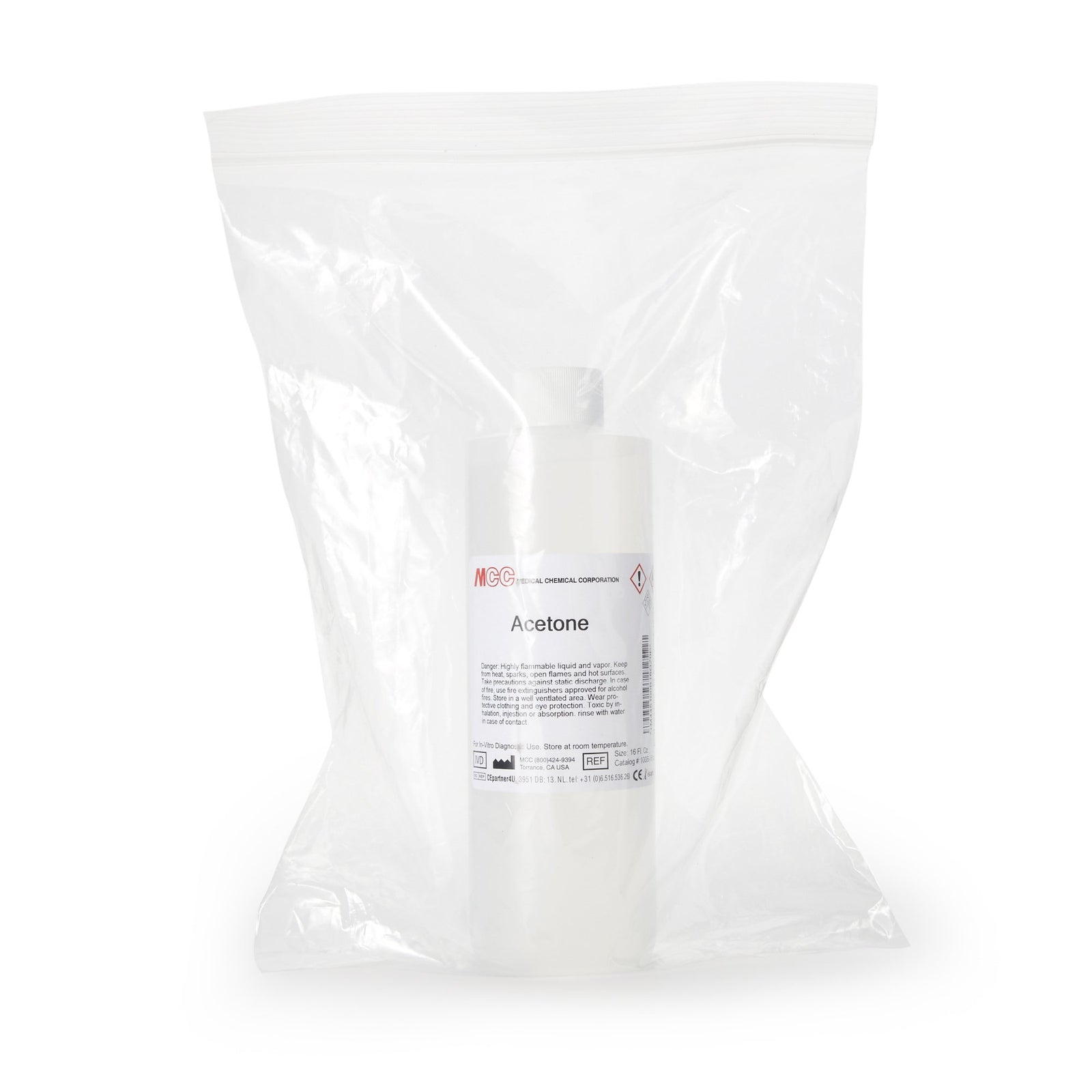 Chemistry Reagent Acetone Alcohol Solvent 100% V/V 16 Oz