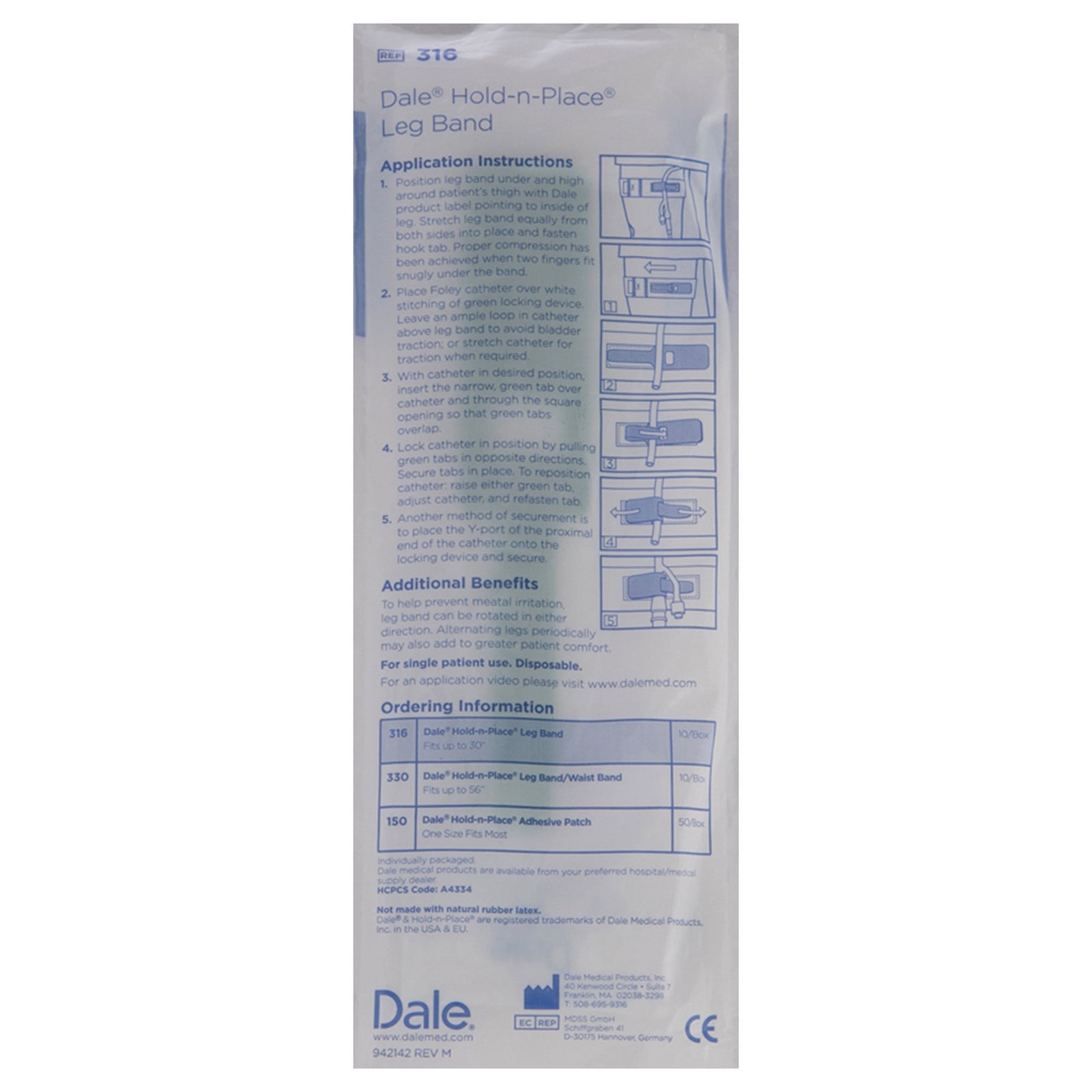 Hold-N-Place Foley Catheter Holder