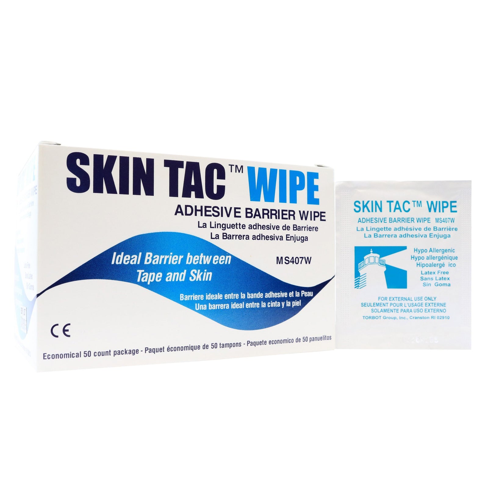 Skin Tac Skin Barrier Wipe