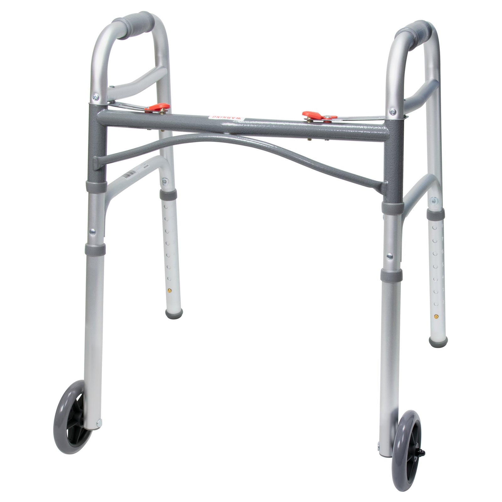 McKesson Folding Walker Adjustable Height
