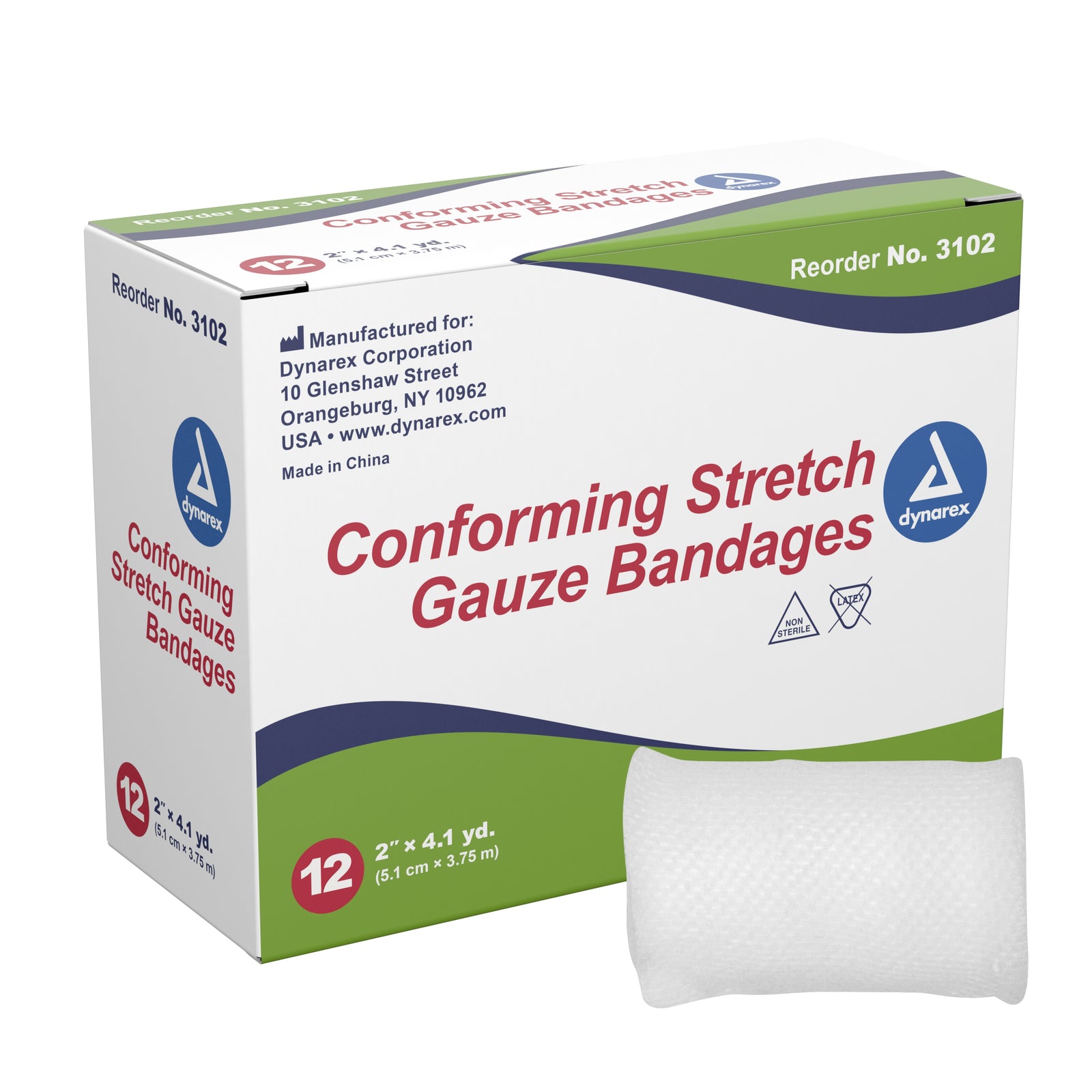 Dynarex Sterile Conforming Bandage