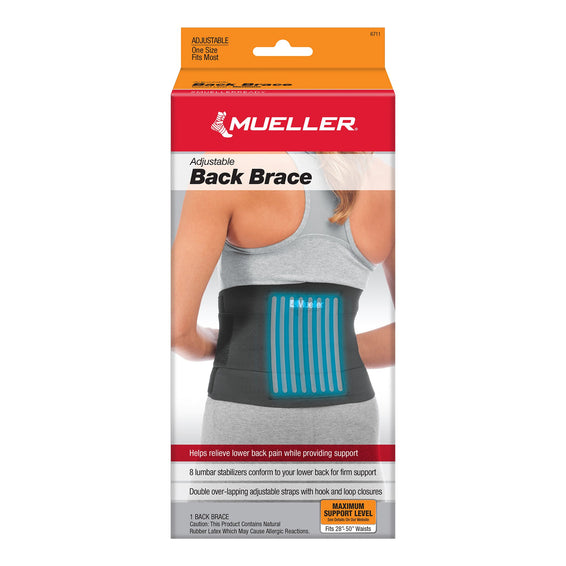 Mueller Back Brace with Removable Pad