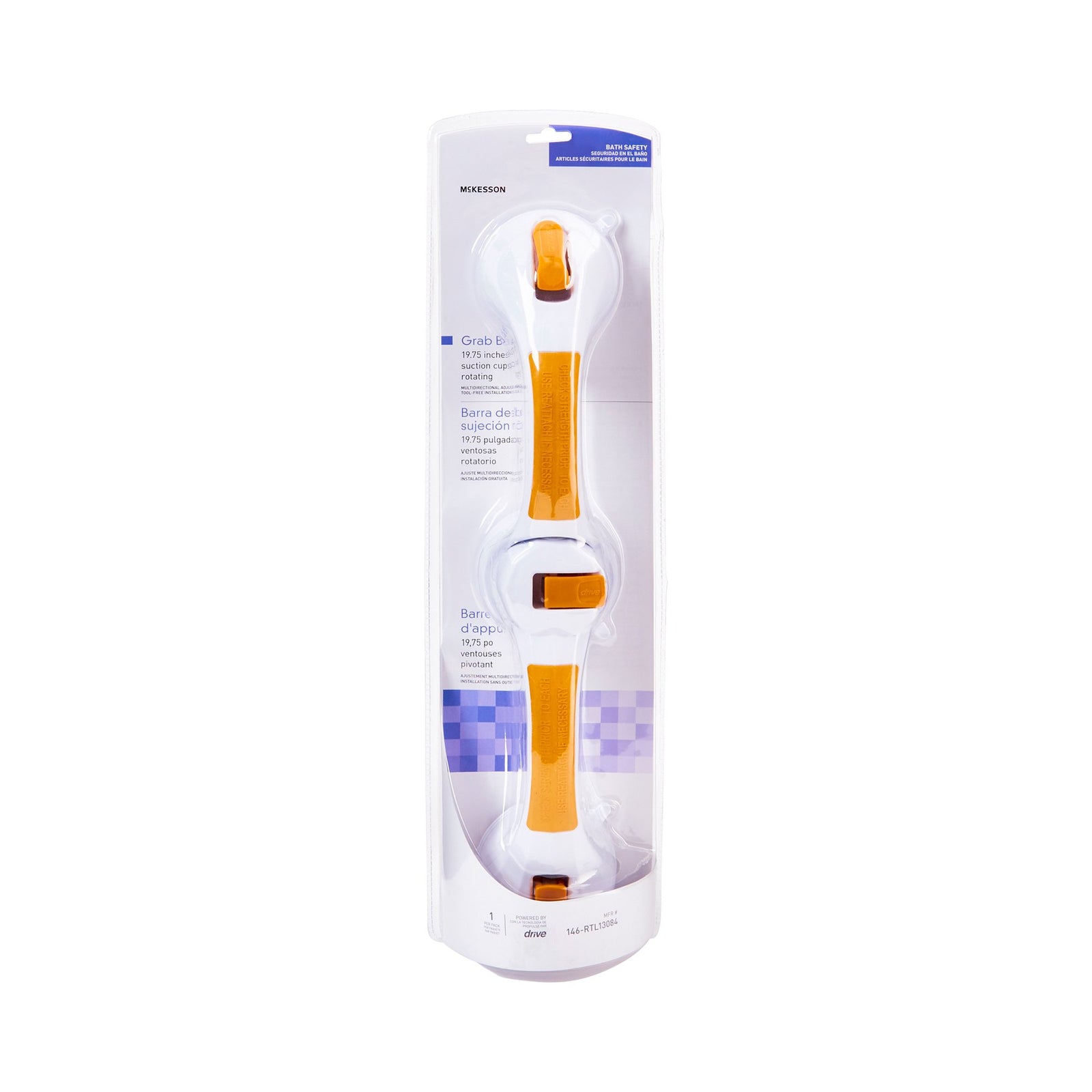 McKesson Rotating Suction-Cup Grab Bar