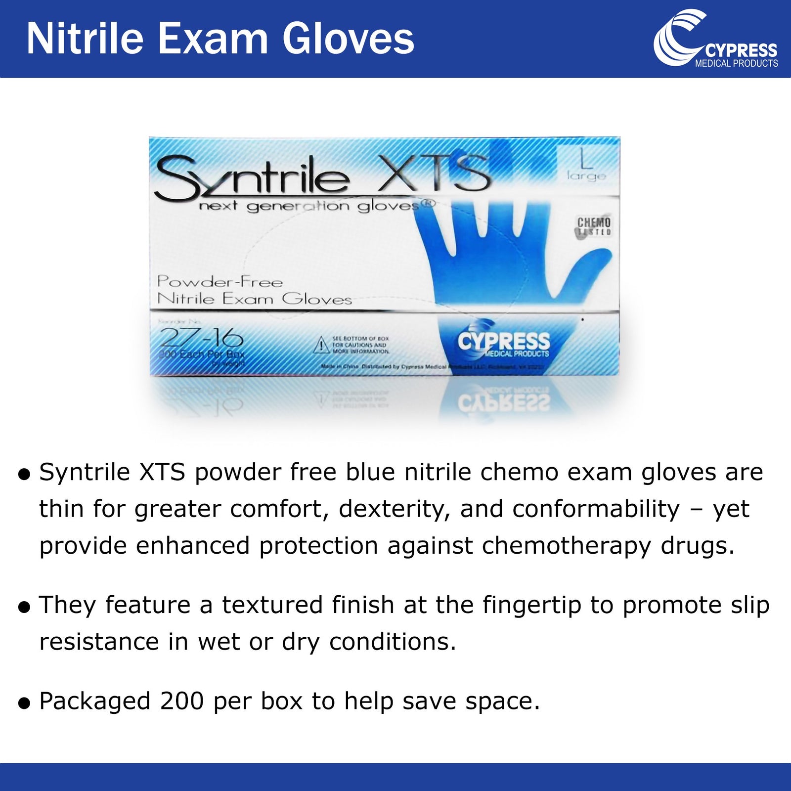 Syntrile XTS Exam Glove