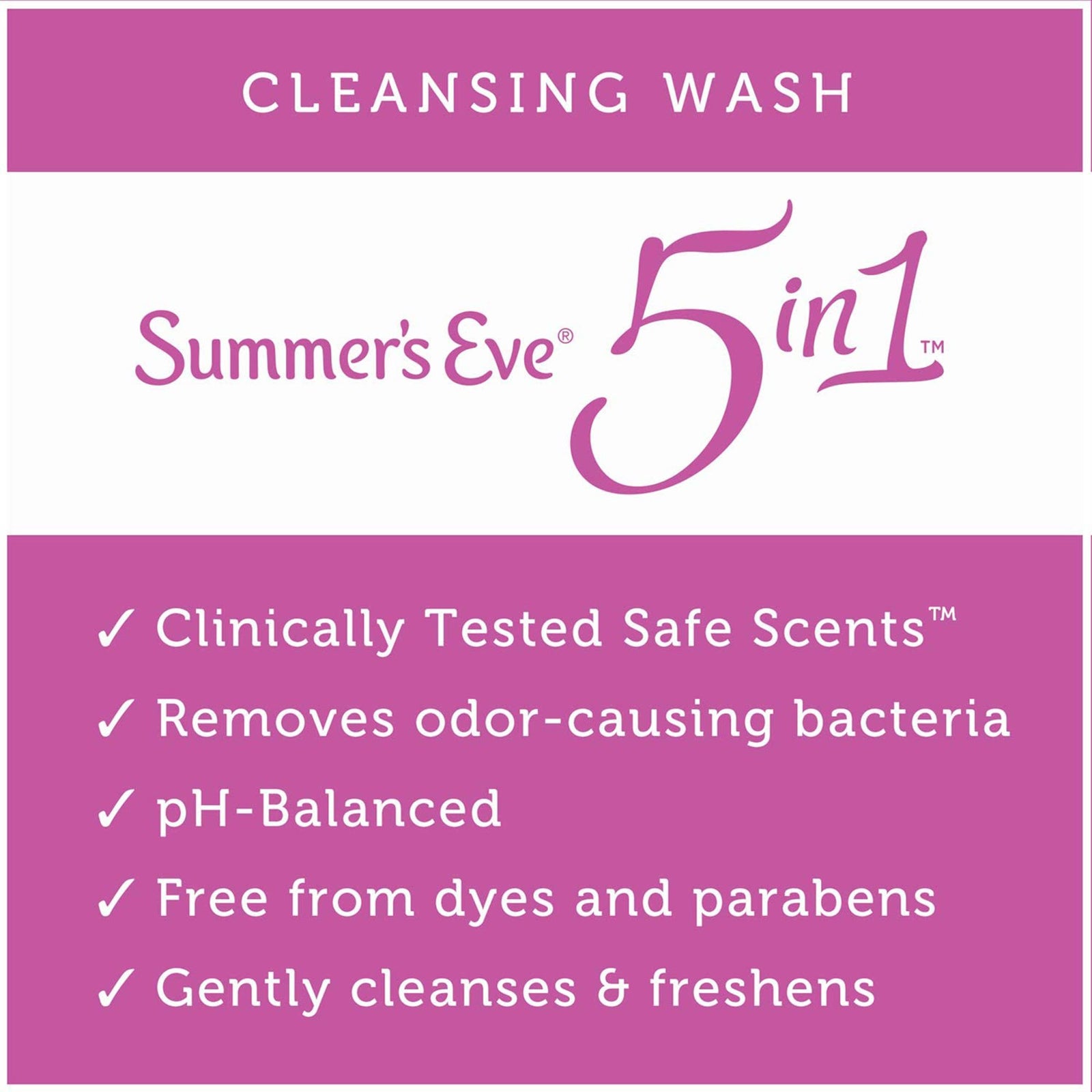 Summer's Eve Feminine Wash
