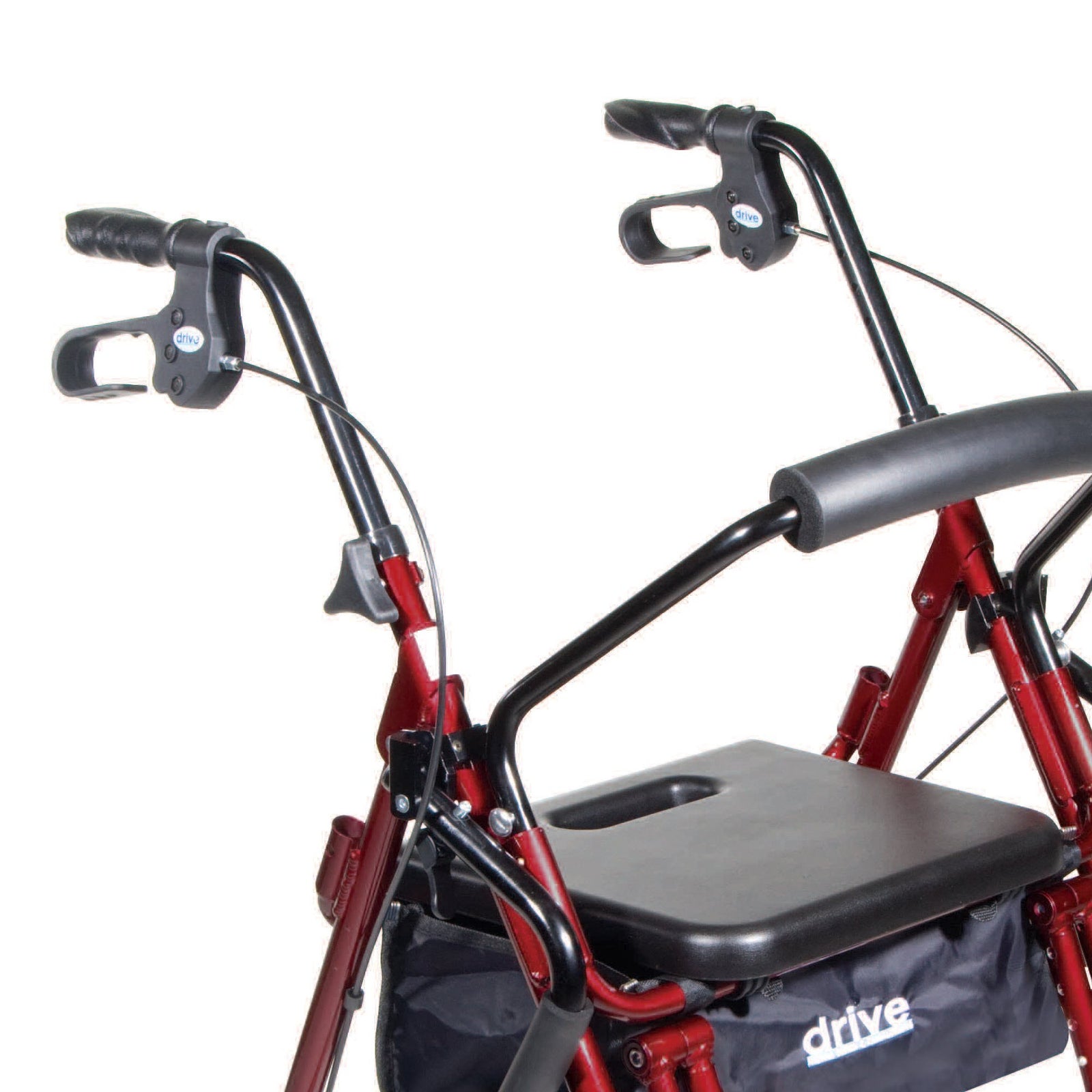drive Duet 4 Wheel Rollator / Transport Chair