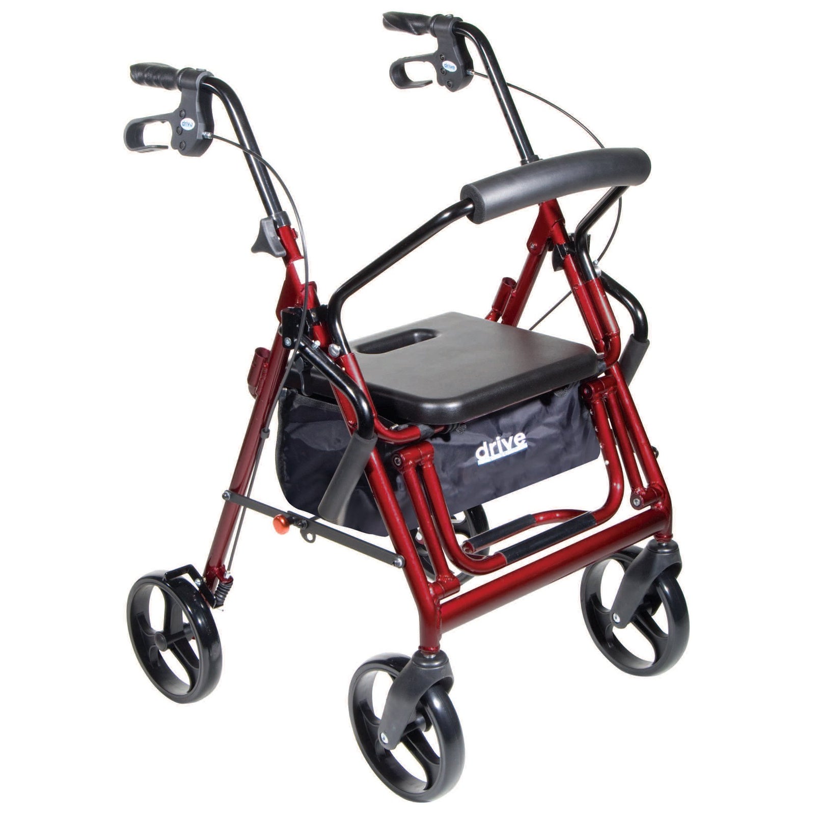 drive Duet 4 Wheel Rollator / Transport Chair