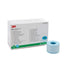 3M Micropore S surgical tape roll in blue with box of 12