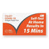 iHealth COVID-19 antigen rapid test box with FDA Emergency Use Authorization and 15 minute results