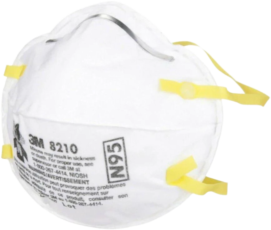 3M 8210 N95 Particulate Respirator Mask